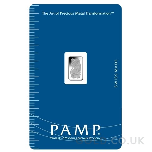 1g Palladium Bar PAMP Lady Fortuna