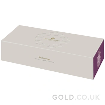 2025 Sovereign Five Coin Gold Proof Set Boxed