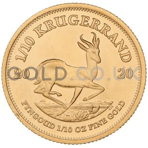 Gold Krugerrand 1/10oz (2020)