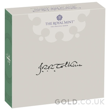 2023 JRR Tolkien Silver £2 Proof Coin Boxed