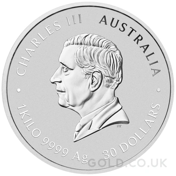 2025 Year of the Snake Silver Coin 1kg Perth Mint Australian Lunar Series