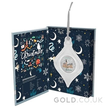 2023 1oz Harry Potter Silver Coin Season’s Greetings Boxed
