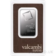 Valcambi 50g Platinum Bar