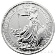1oz Silver Britannia Privy Dog (2018)
