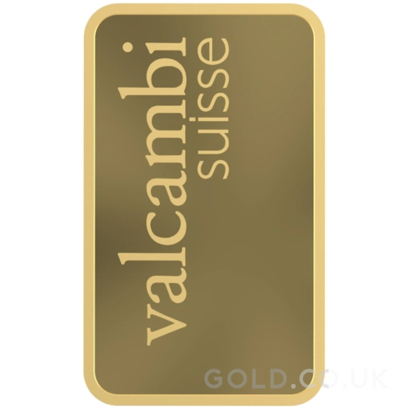 5g Gold Bar Valcambi