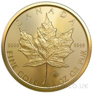 1oz Canadian Maple Gold Coin (2021)