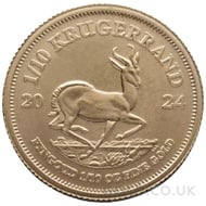 Gold Krugerrand 1/10oz (2024)