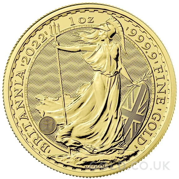 2022 Gold Britannia Coin 1oz