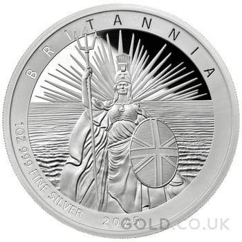 2025 Britannia 1oz Silver Proof Coin Boxed