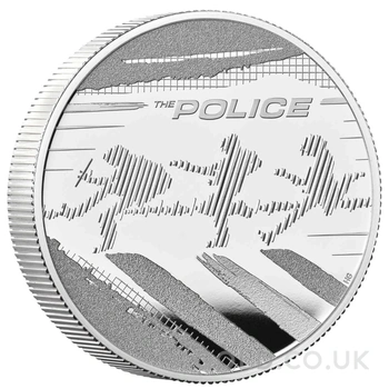 2023 Proof 2oz The Police Silver Coin Music Legends Boxed