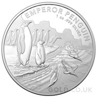 Arctic Territories Penguin 1oz Silver Coin (2023)
