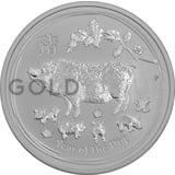 Silver Perth Mint Year of the Pig 1/2oz (2019)
