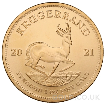 2021 Krugerrand Gold Coin 1oz