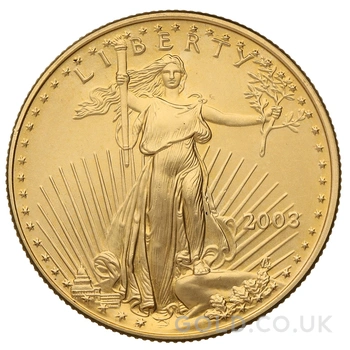 2003 1/2oz American Eagle Gold Coin