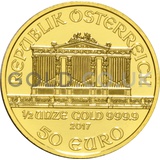Gold Philharmonic Half Coin (2017)