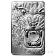 10oz Bengal Tiger Silver Minted Bar