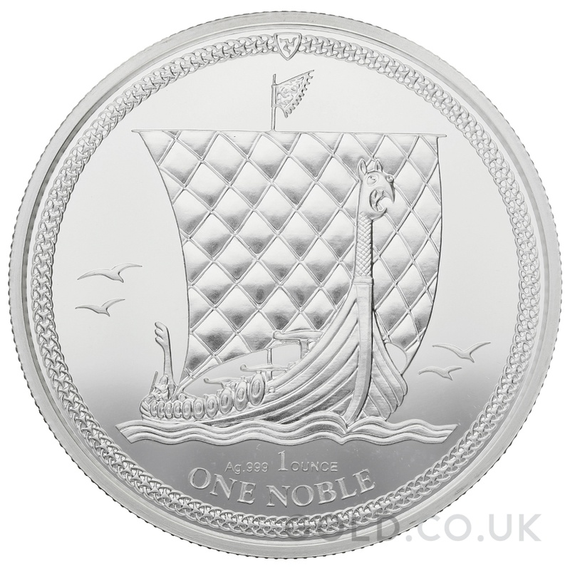 2018 Proof Isle of Man Noble Silver Coin 1oz
