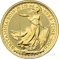 2019 1/2oz Gold Britannia Coin