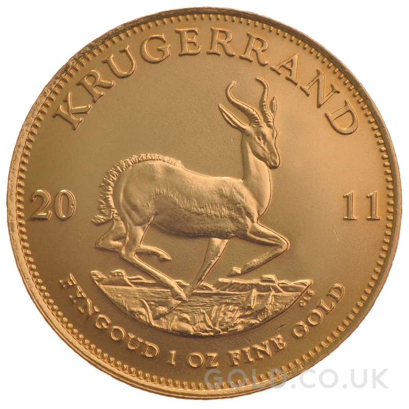 2011 Krugerrand Gold Coin 1oz