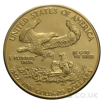 1990 1/2oz American Eagle Gold Coin MCMXC
