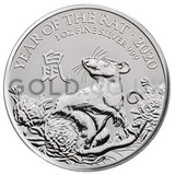 Silver 1oz Year of the Rat (2020)
