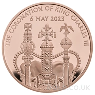 2023 2023 Coronation of King Charles III £5 Proof Crown Gold Coin
