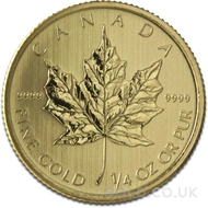 1/4 Maple Leaf Gold Coins
