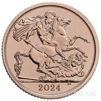 2024 Gold Half Sovereign