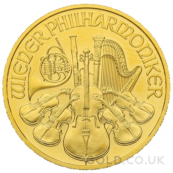 2021 1/4oz Austrian Gold Philharmonic Coin
