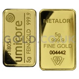 5g Gold Bars (Pre Owned)