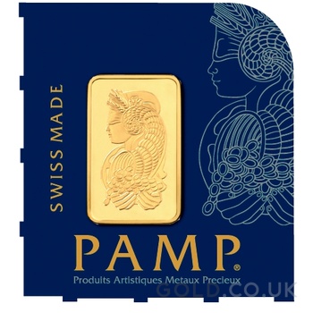 12g Gold Bar PAMP Multigram Minted