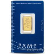 2.5g PAMP Rosa Gold Bar
