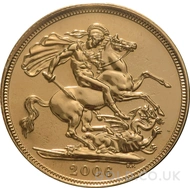 2006 Gold Sovereign Coin Elizabeth II