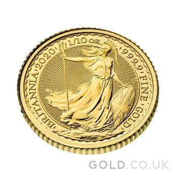 2020 1/10oz Gold Britannia Coin