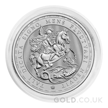 2026 St George & the Dragon 1oz Silver Coin