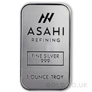 Asahi 1oz Silver Bar