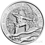 Silver 1oz Robin Hood Coin (2021)