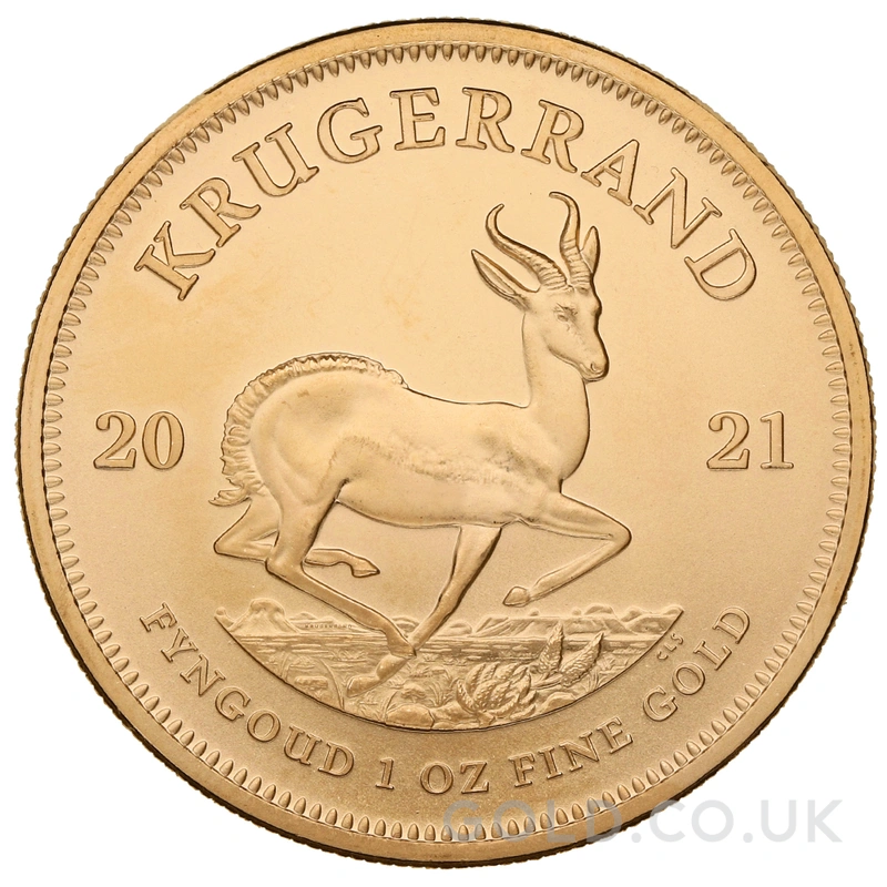 2021 Krugerrand Gold Coin 1oz