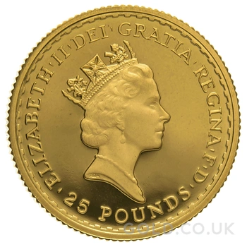 1993 Proof 1/4oz Gold Britannia Coin
