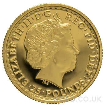 2007 Proof 1/4oz Gold Britannia Coin