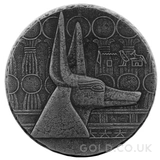 2021 Anubis 5 Ounce Silver Coin