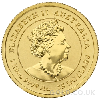 2020 Year of the Mouse Gold Coin 1/10oz Perth Mint Australian Lunar Series