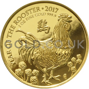 2017 Gold Year of the Rooster 1oz