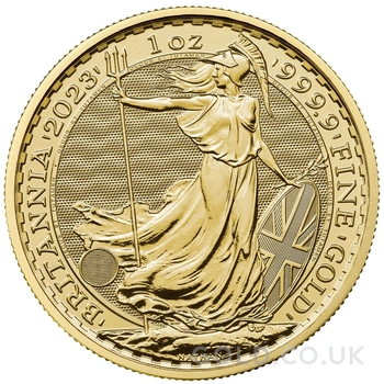 100 x 2023 1oz King Charles III Britannia Gold Coins