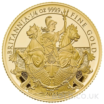 2023 Proof Gold Britannia 3 Coin Set Boxed