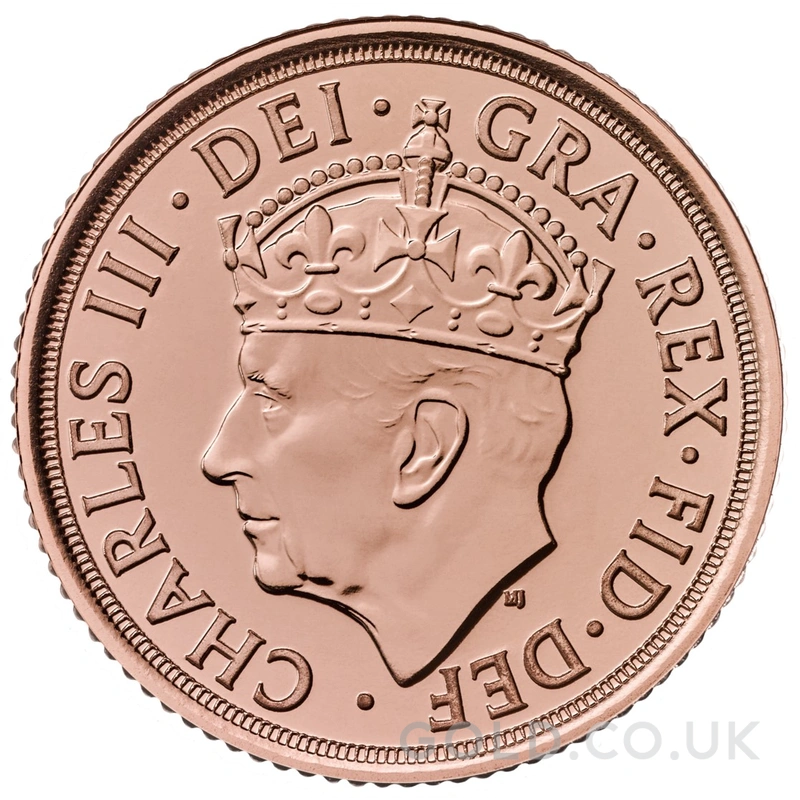2023 Gold Half Sovereign Coronation Coin