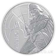 1oz Silver Darth Vader Coin (2022)