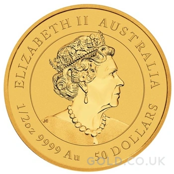 2023 Year of the Rabbit Gold Coin 2oz Perth Mint Australian Lunar Series