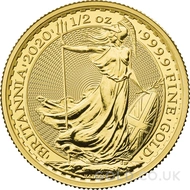 2020 1/2oz Gold Britannia Coin