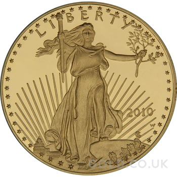 2010 Proof American Eagle Gold Coin 1oz